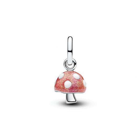 Breloque champignon phosphorescente