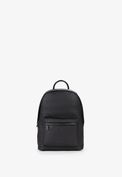 Sac à dos homme cuir saffiano noir élégant