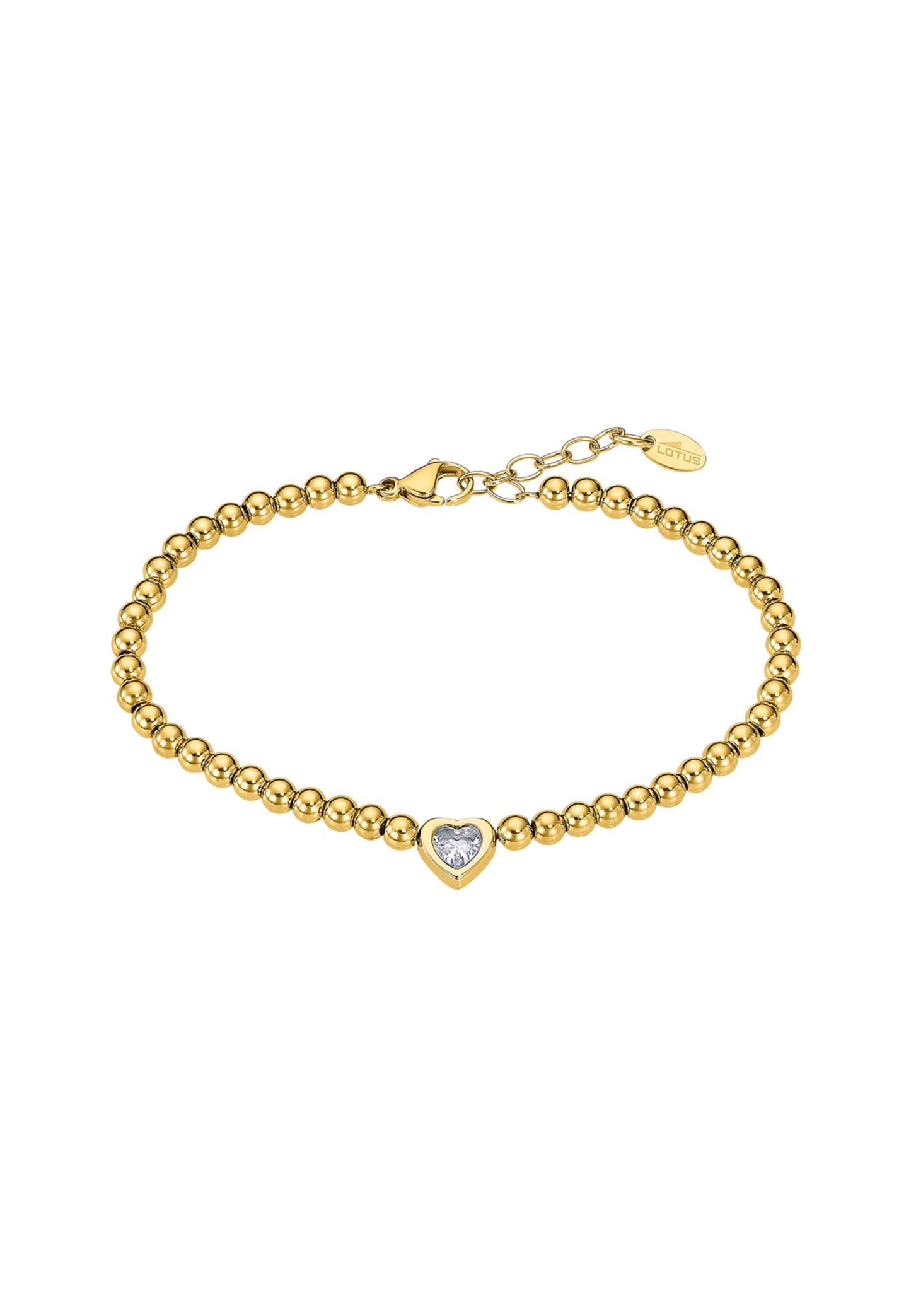 BRACELET COEUR OLD MONEY ACIER INOXYDABLE, FEMME
