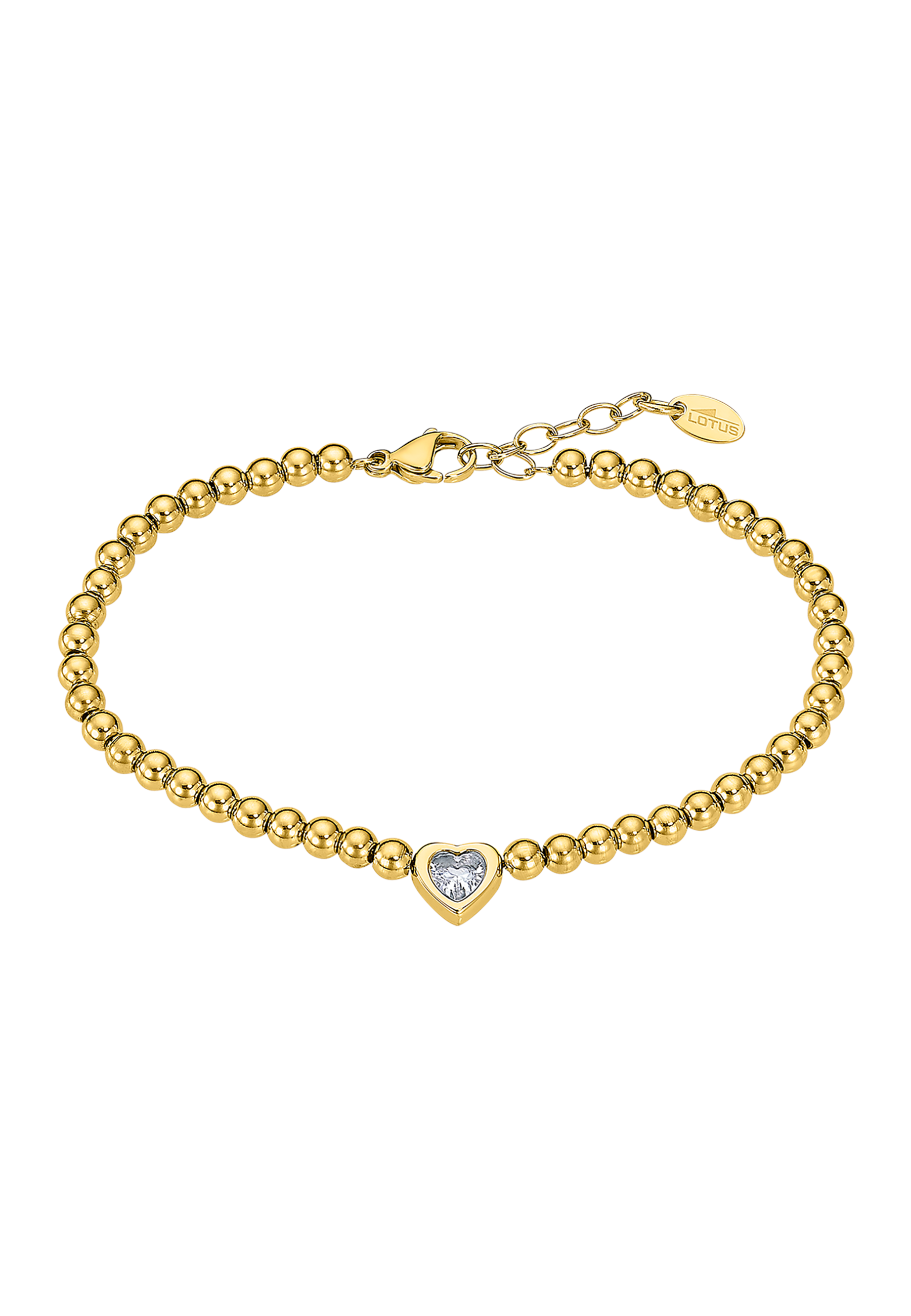 BRACELET COEUR OLD MONEY ACIER INOXYDABLE, FEMME