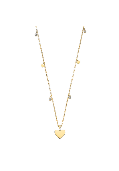 COLLIER FANTAISIE OLD MONEY ACIER INOXYDABLE, FEMME