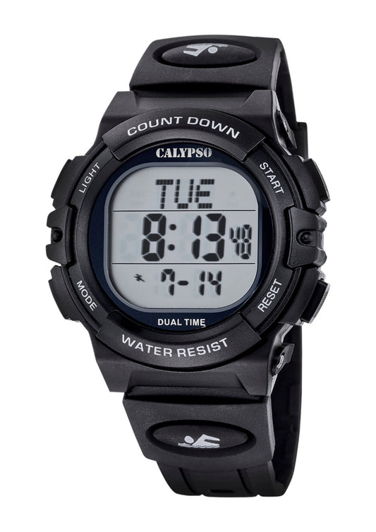 Montre noir, homme