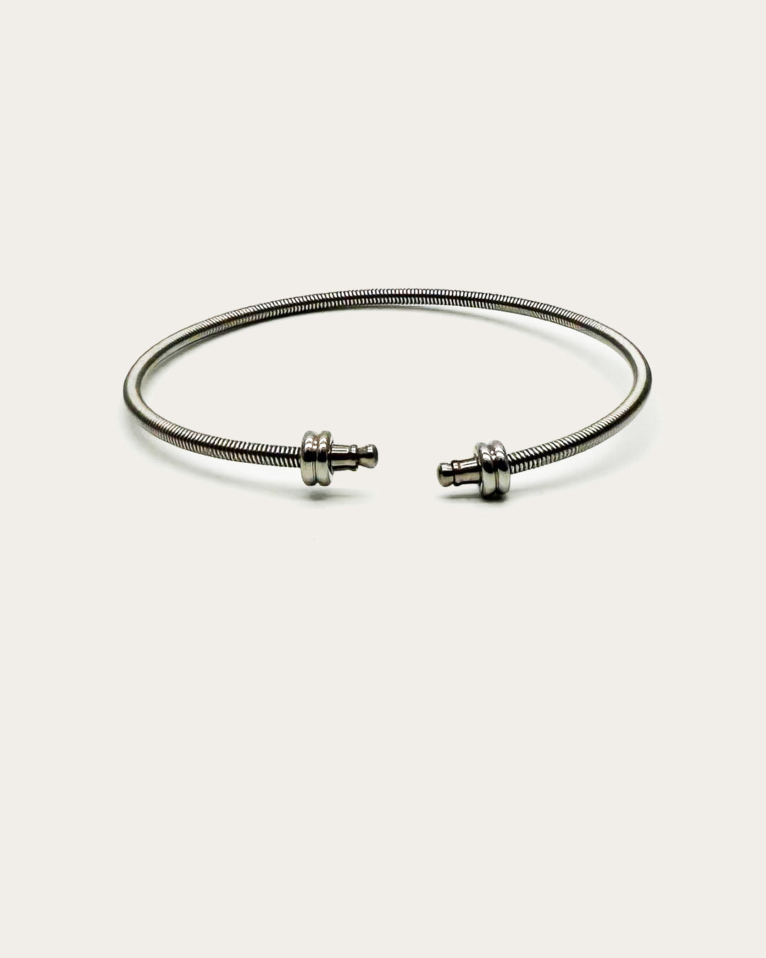 BRACELET TWIST SIMPLE - ACIER
