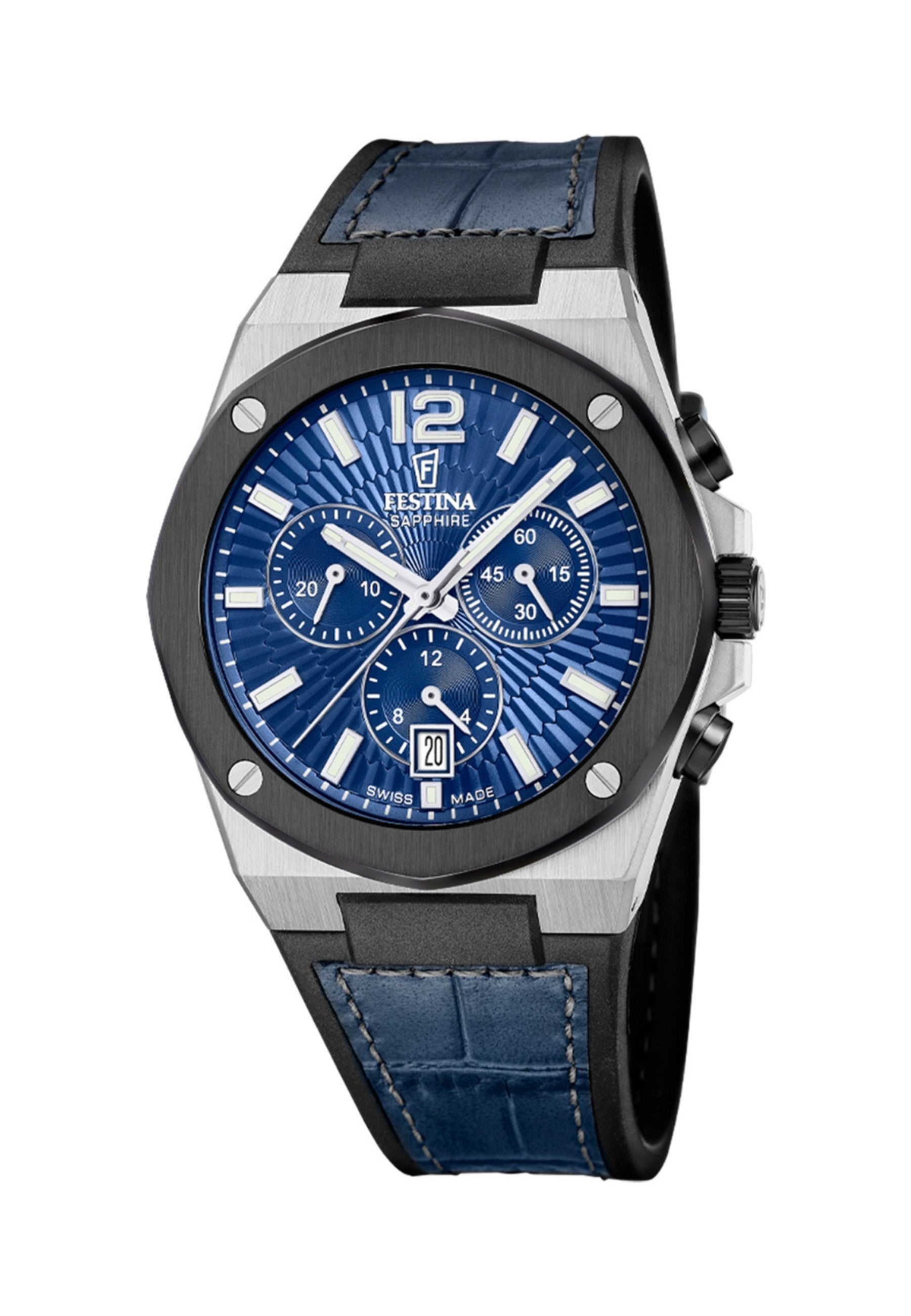 MONTRE HOMME SWISS MADE VALLÉE BLEU