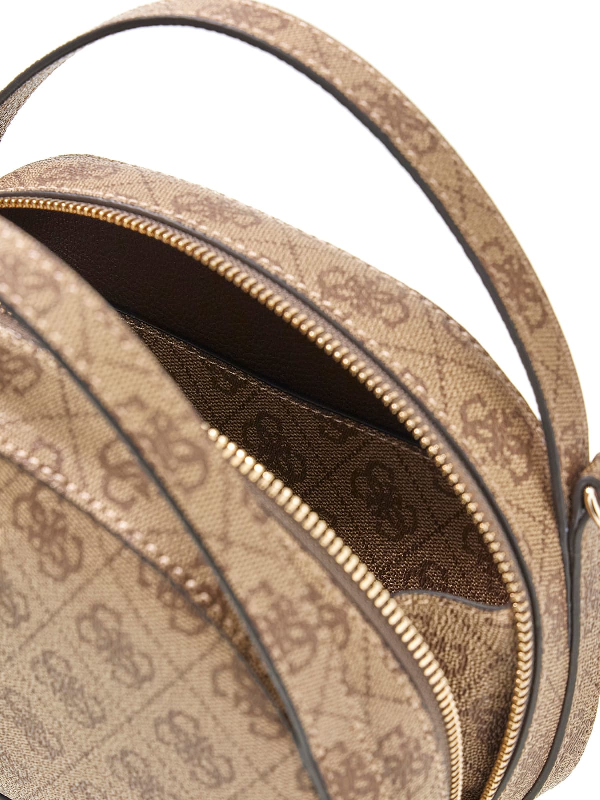 Sac bandoulière zippé avec logo Coleen