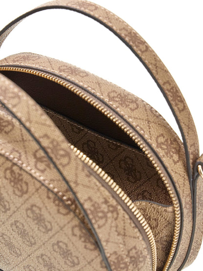 Sac bandoulière zippé avec logo Coleen