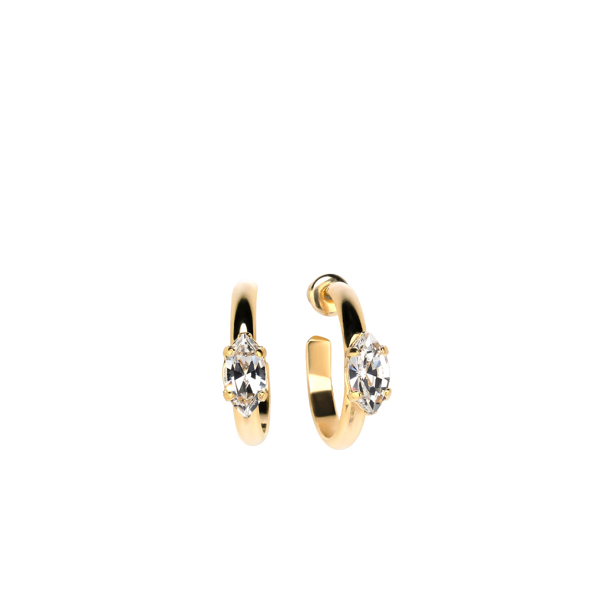 BOUCLES D'OREILLES - CRISTAL