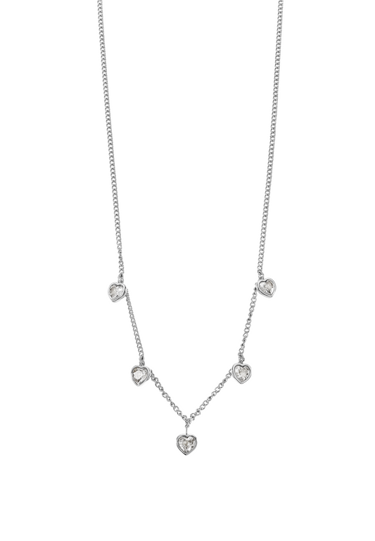 COLLIER COEUR ACIER INOXYDABLE, FEMME