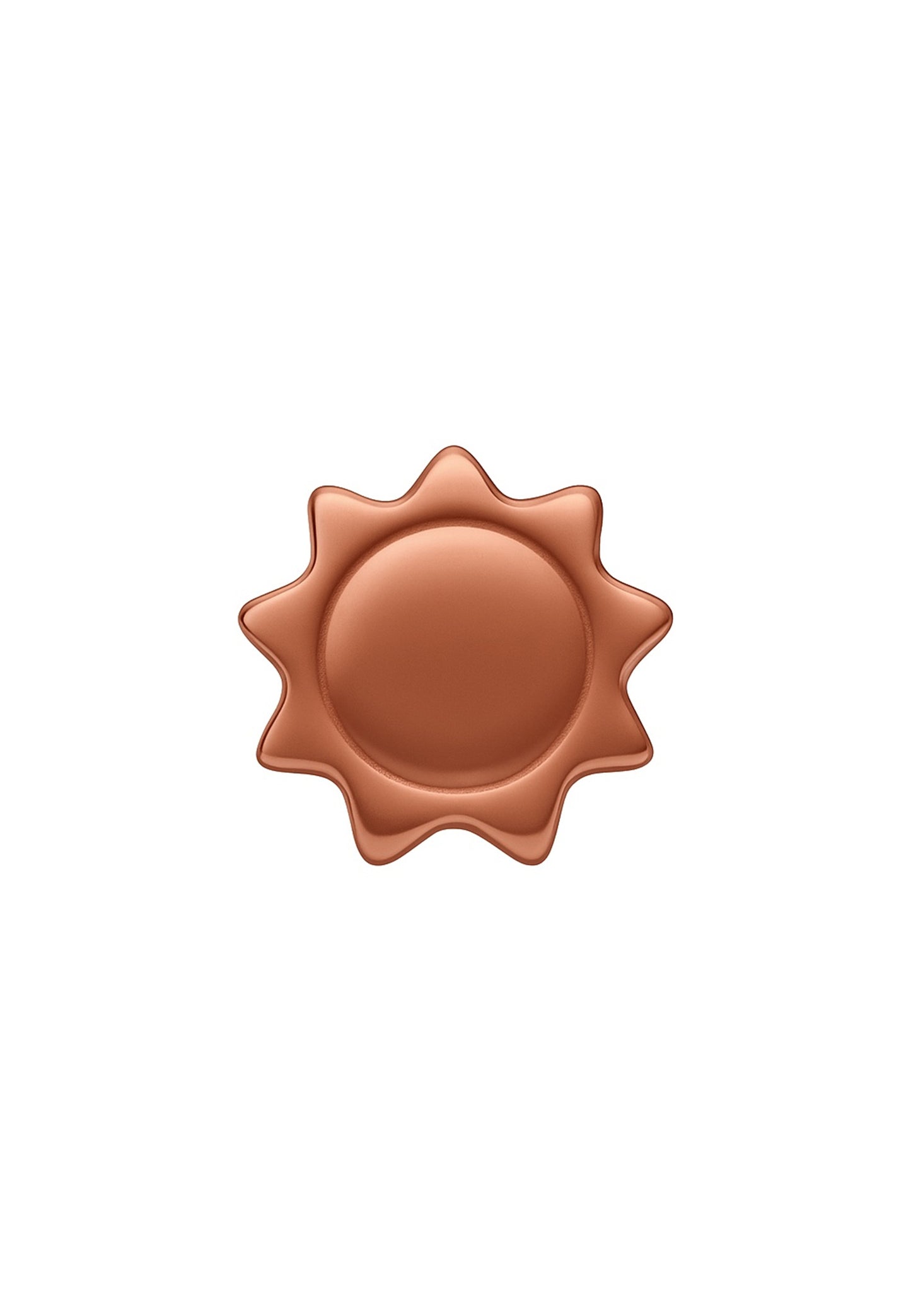 Mini charm soleil rose gold breloque