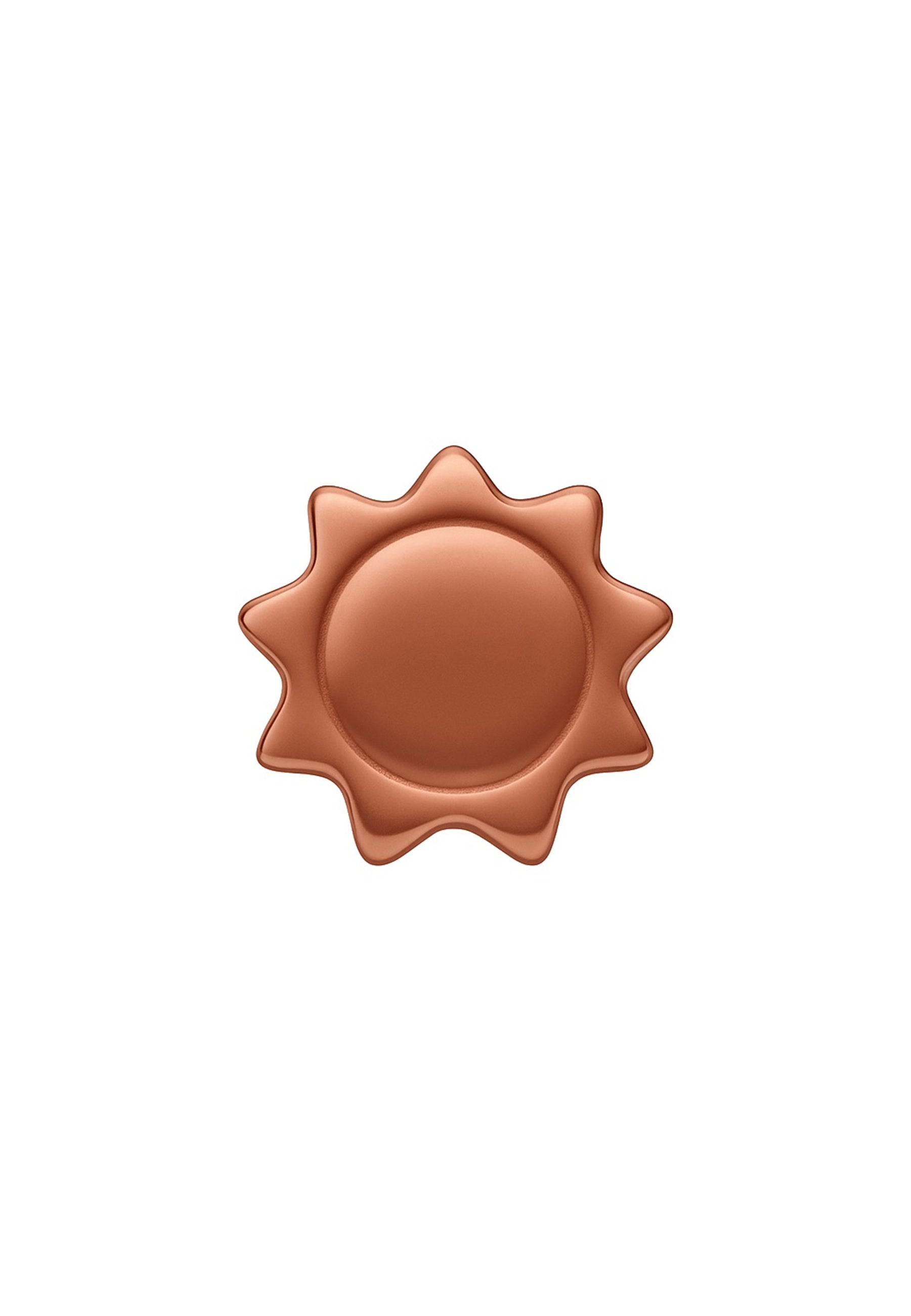 Mini charm soleil rose gold breloque