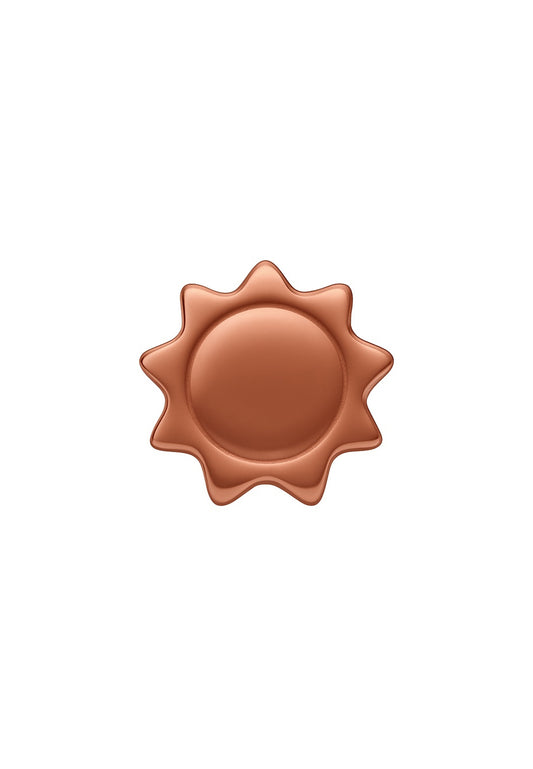 Mini charm soleil rose gold breloque