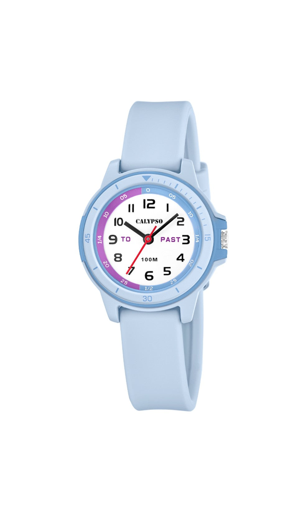 Montre pour unisex. Avec un boîtier plastique équipé d’un bracelet de plastique. Les montres visent à captiver par leur look frais et extraverti, avec des couleurs vives et intenses.