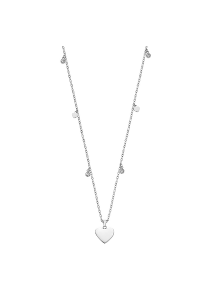 COLLIER FANTAISIE OLD MONEY ACIER INOXYDABLE, FEMME