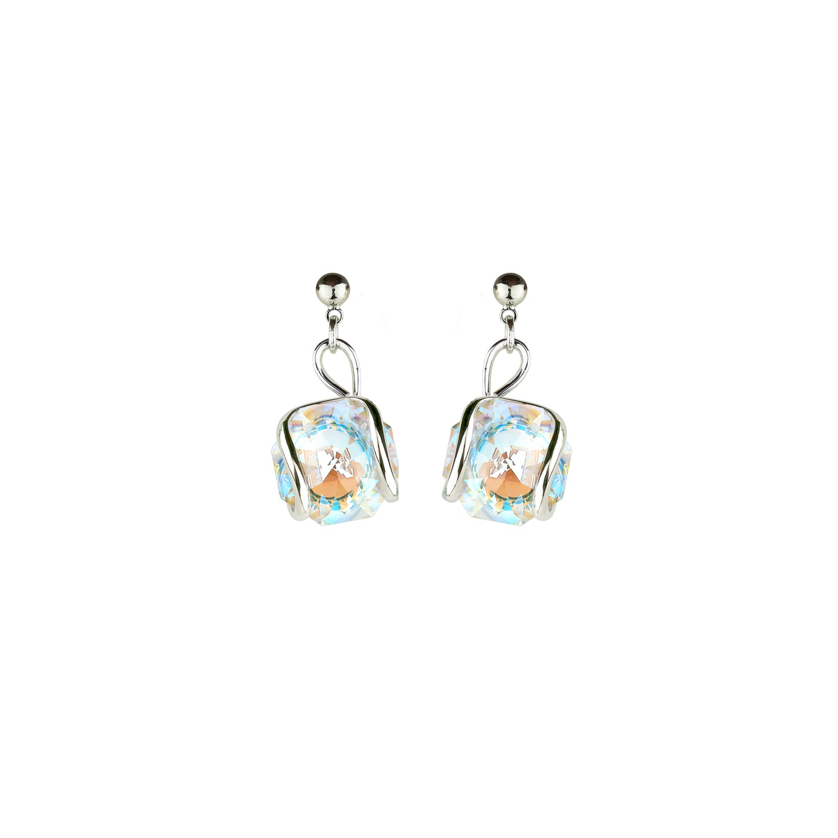 BOUCLES D'OREILLES - CRISTAL