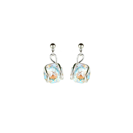 BOUCLES D'OREILLES - CRISTAL