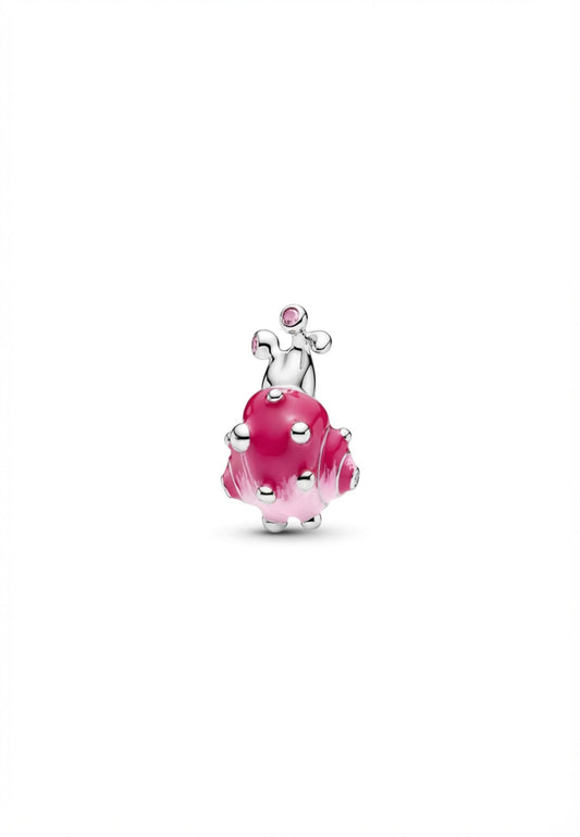 Charm escargot rose