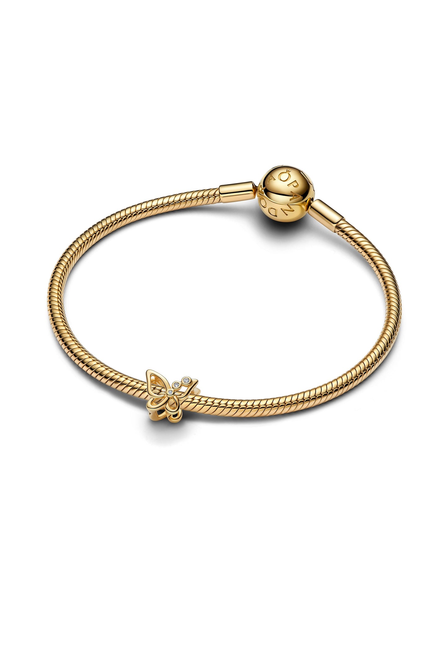 Charm ajourée papillon