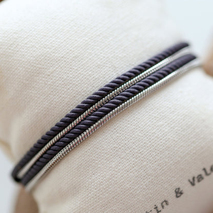 BRACELET HOMME   ANTHRACITE