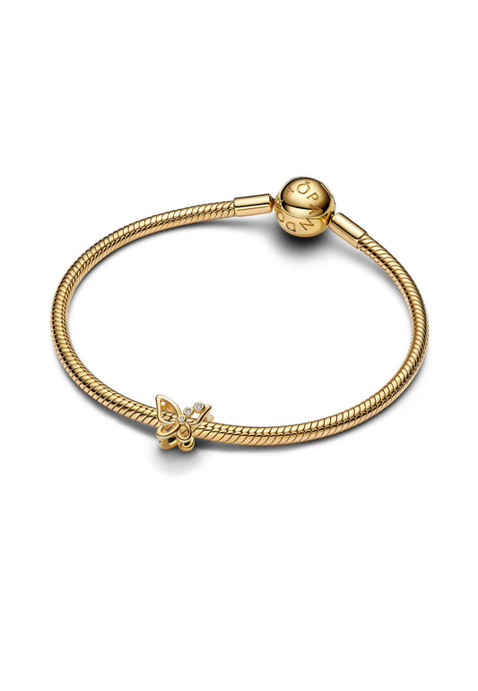 Charm ajourée papillon