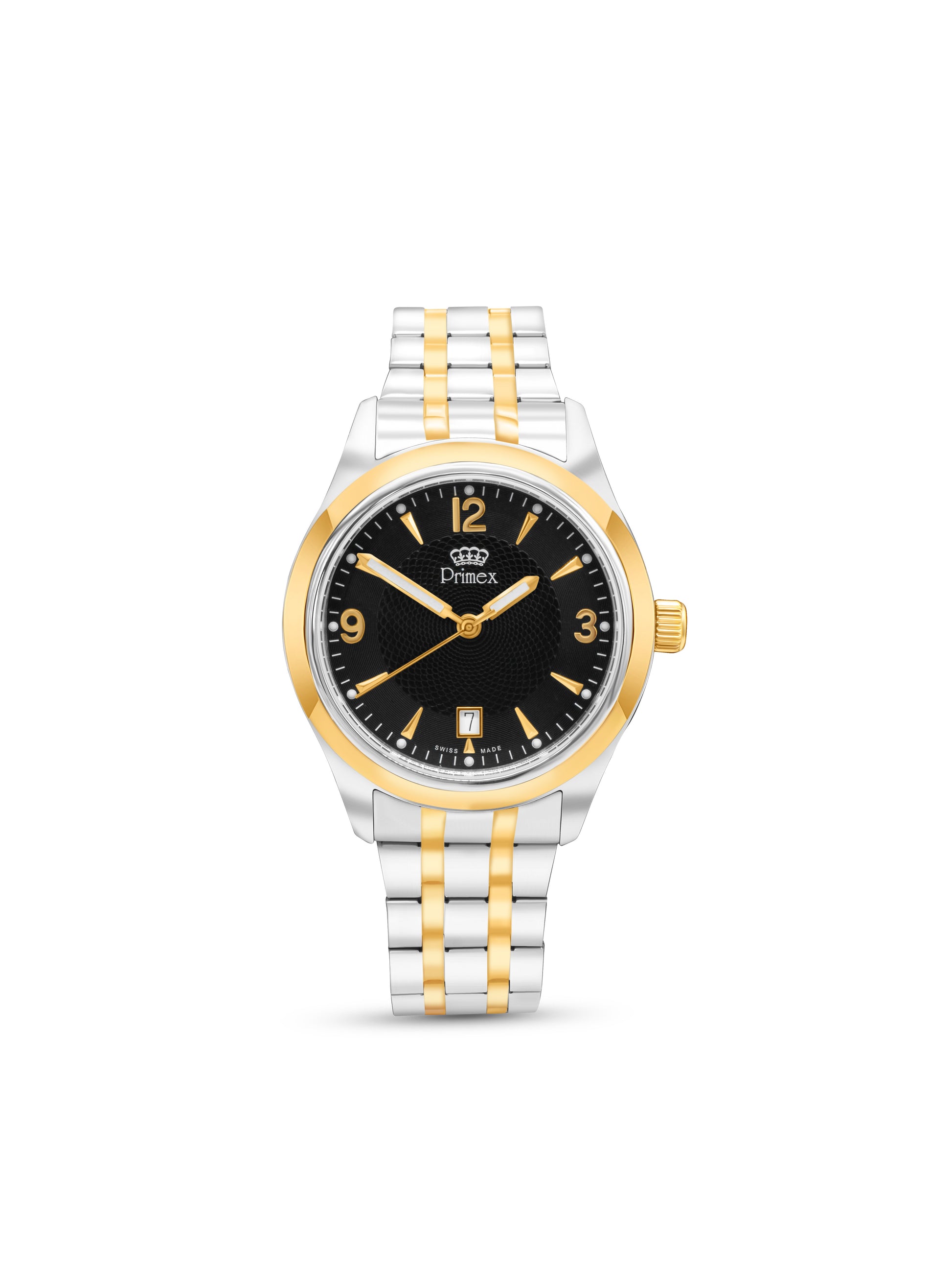 Montre homme militaire Swiss Made boîtier argent