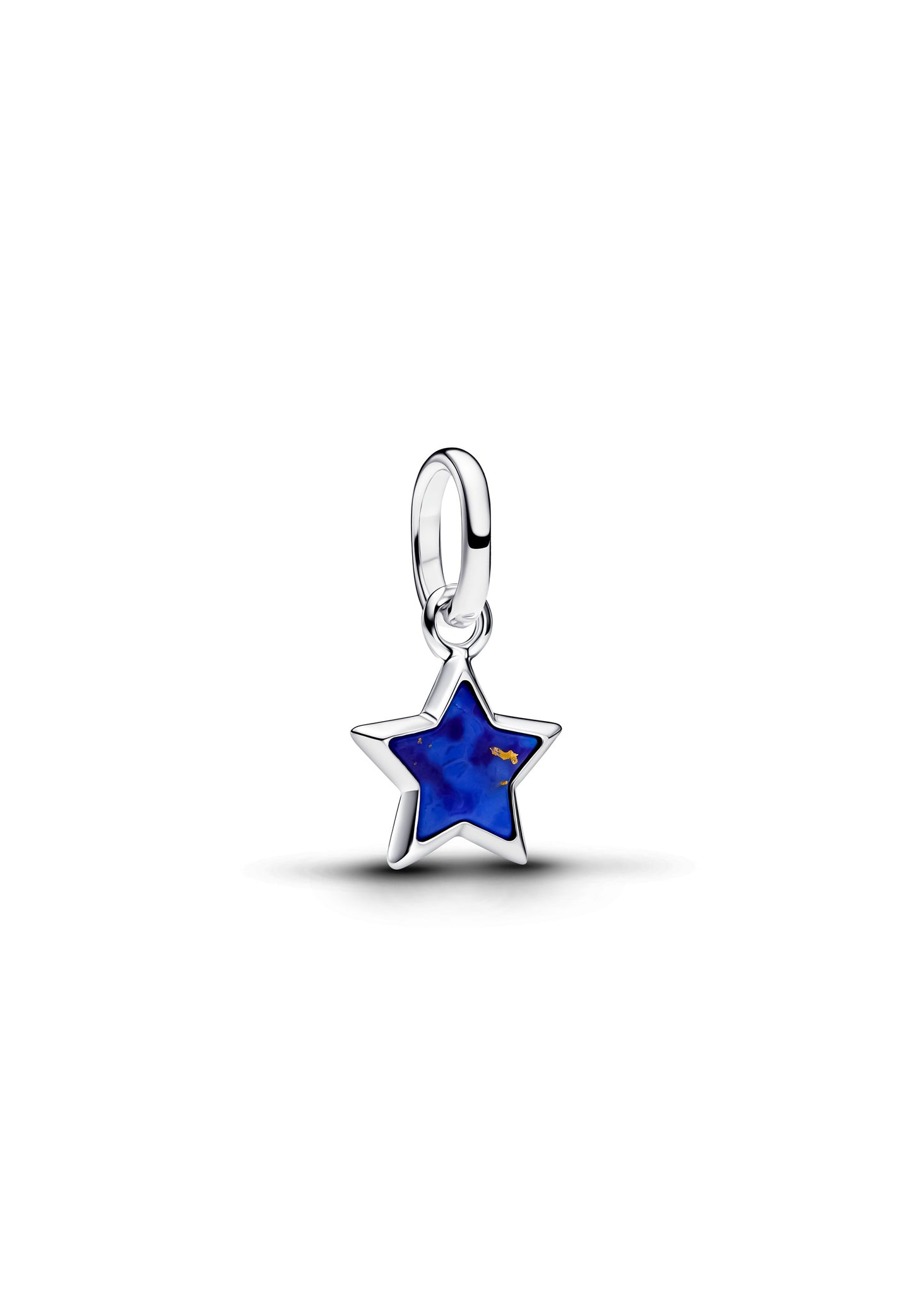 Mini breloque pendante étoile bleue