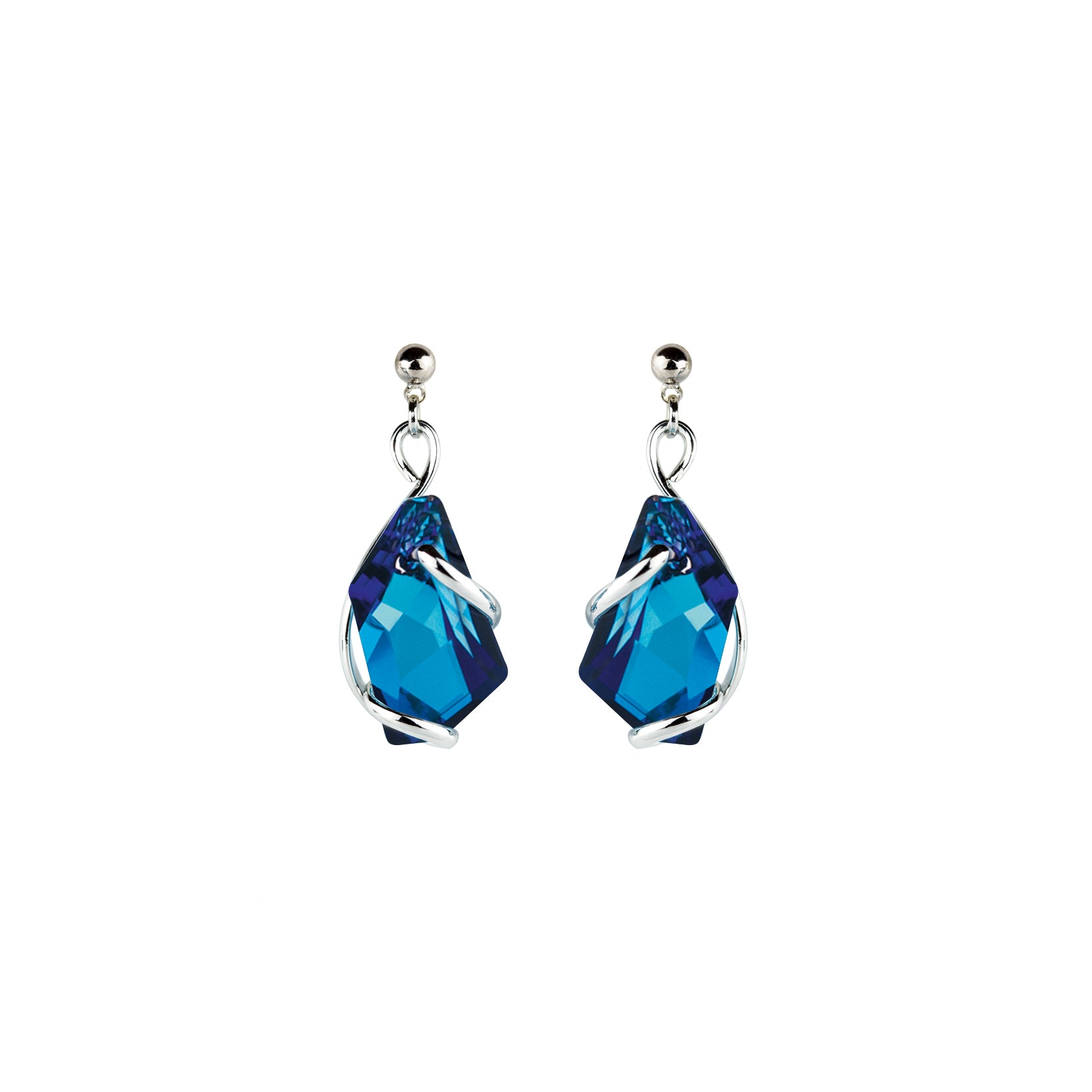 BOUCLES D'OREILLES - CRISTAL