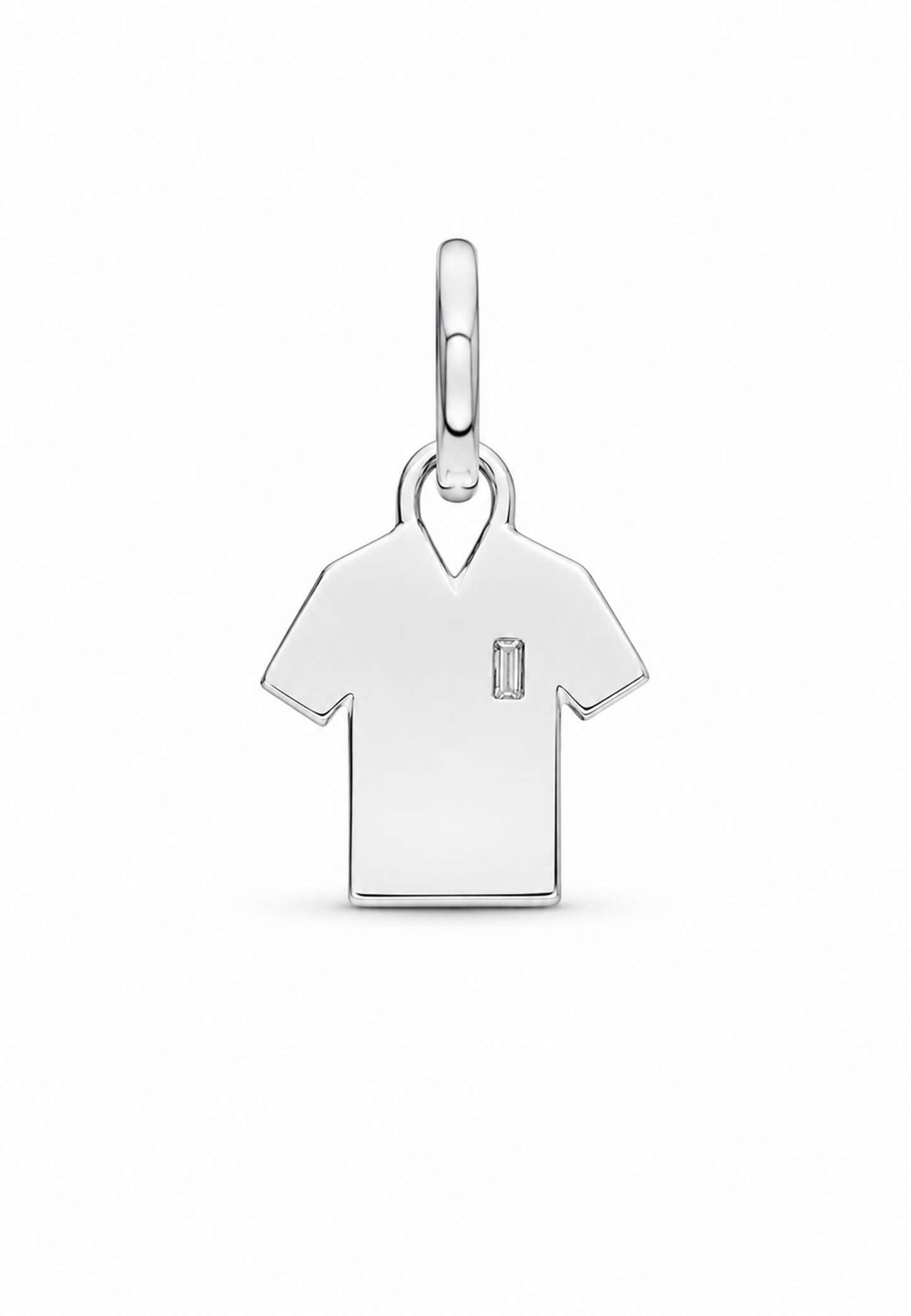 Breloque pendante en forme de maillot de football à graver