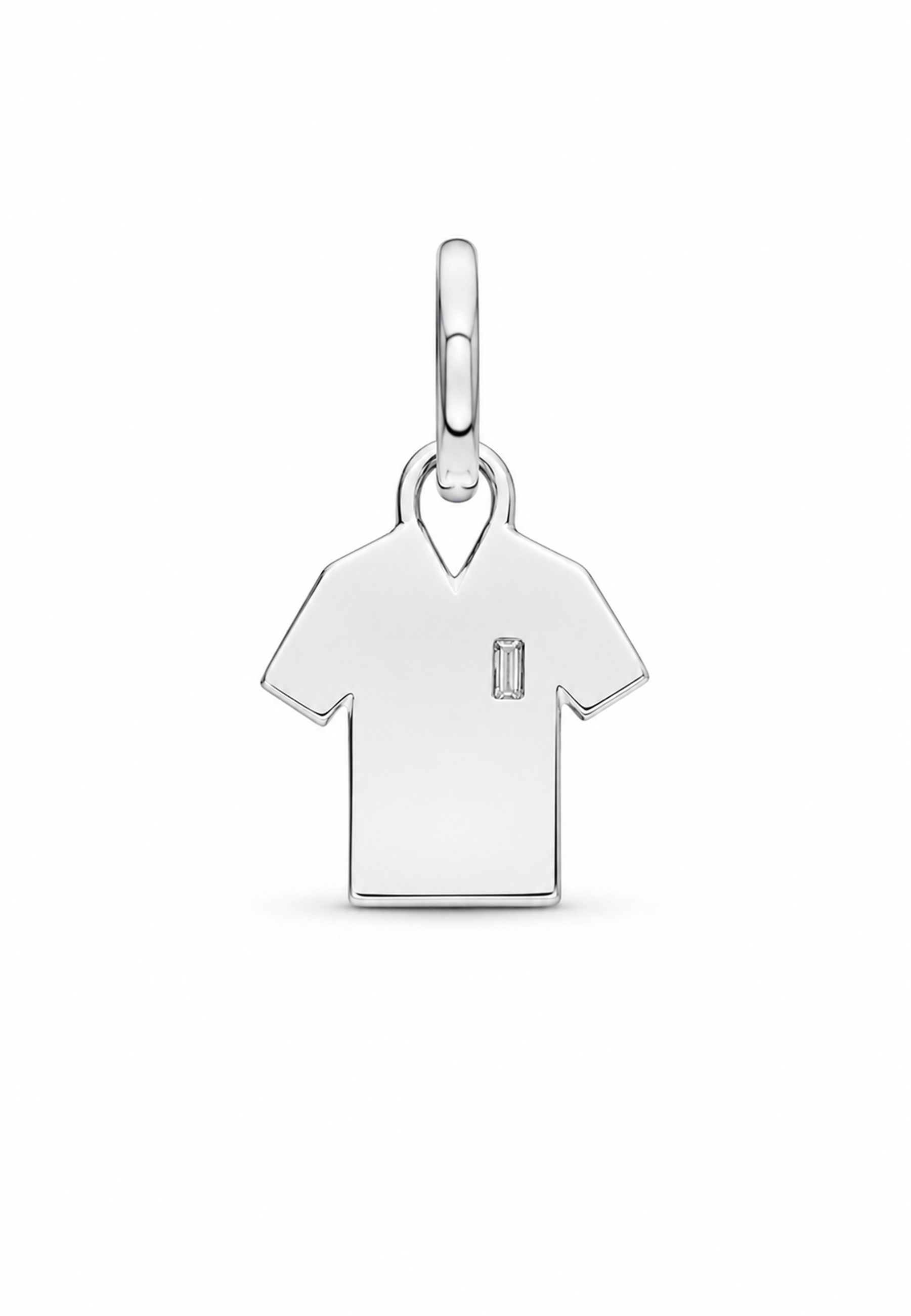 Breloque pendante en forme de maillot de football à graver