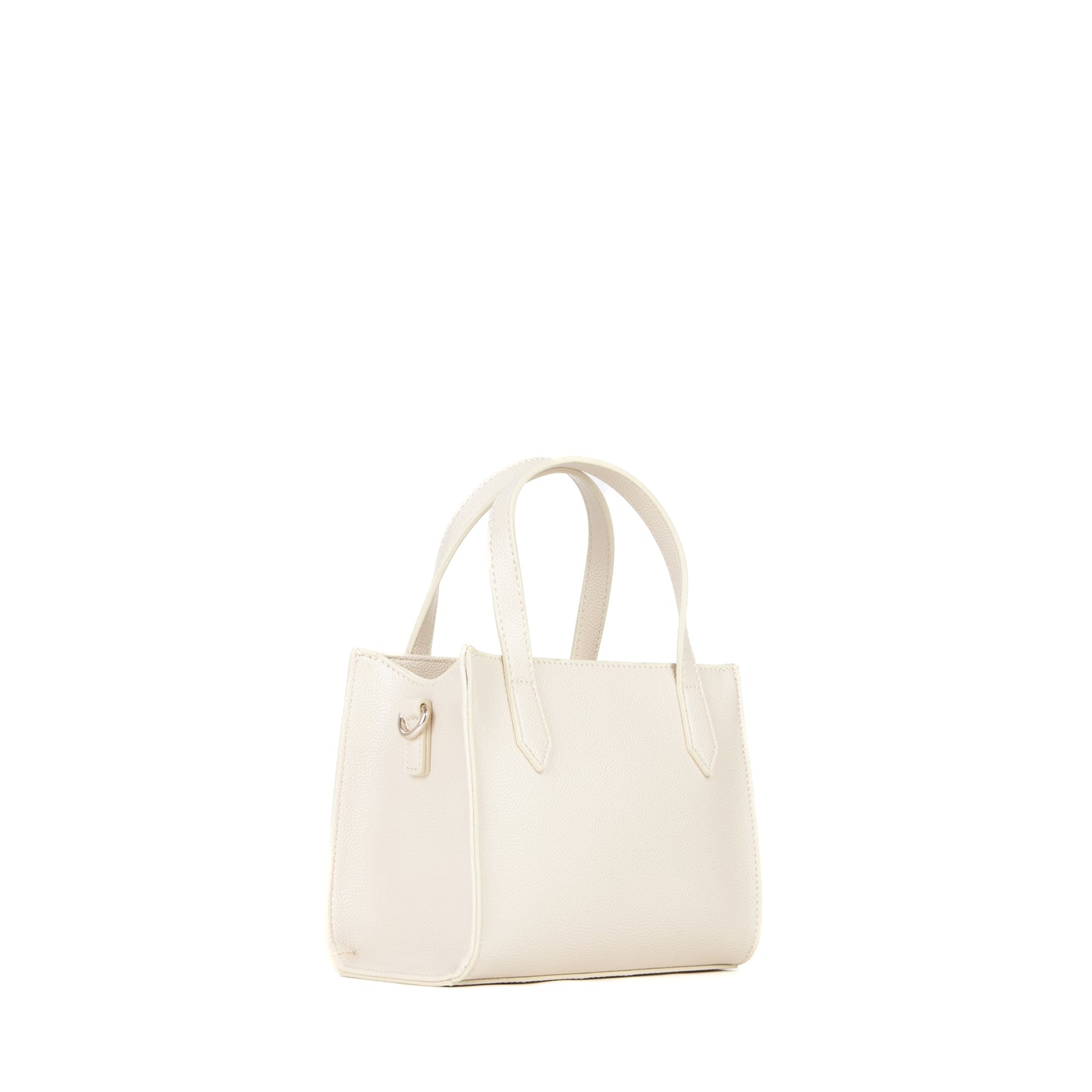 Sac à main femme beige structuré détail doré frange