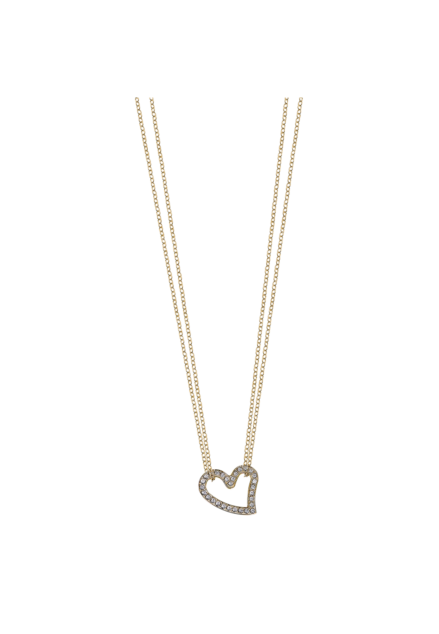 COLLIER COEUR ACIER INOXYDABLE, FEMME