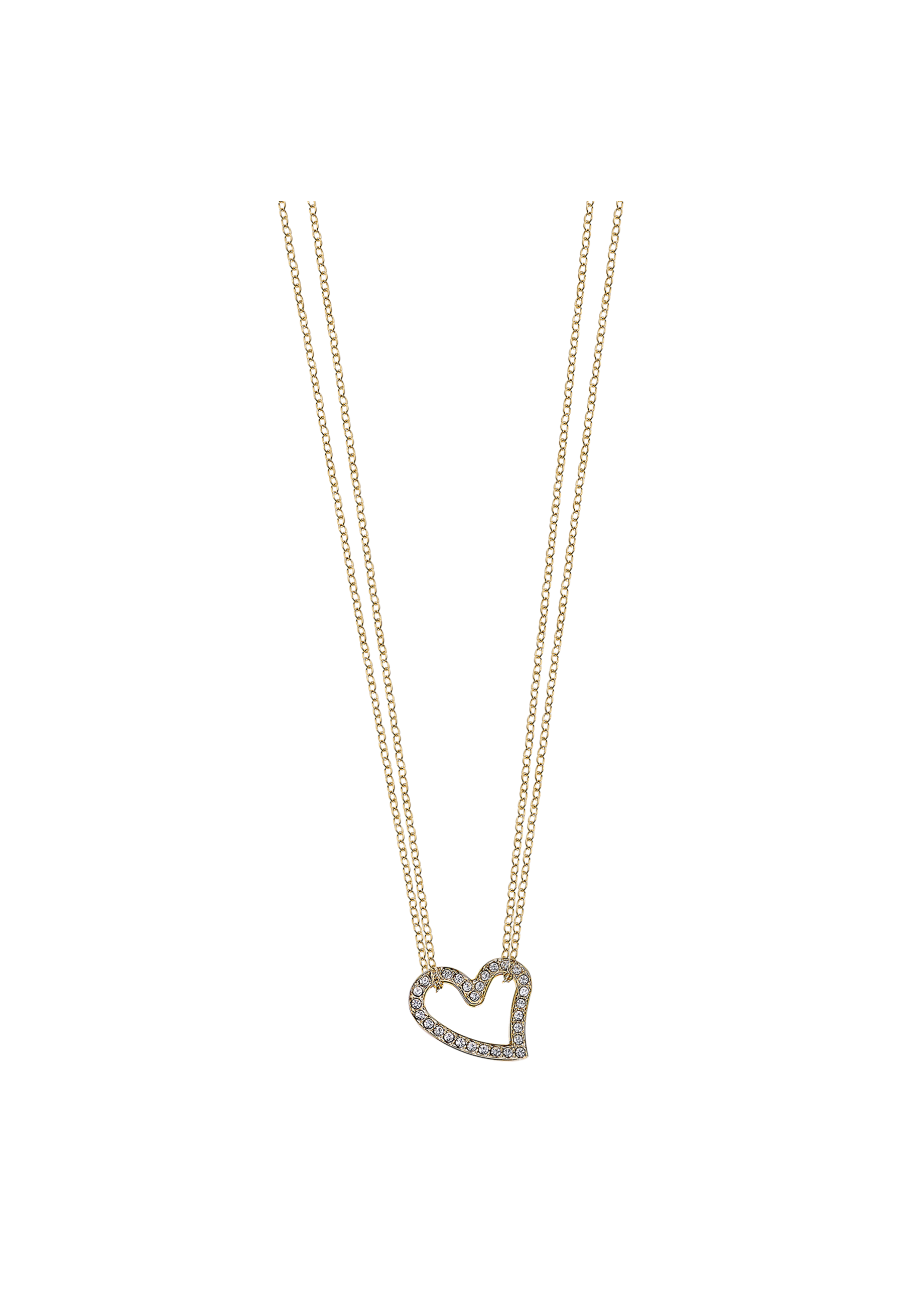 COLLIER COEUR ACIER INOXYDABLE, FEMME