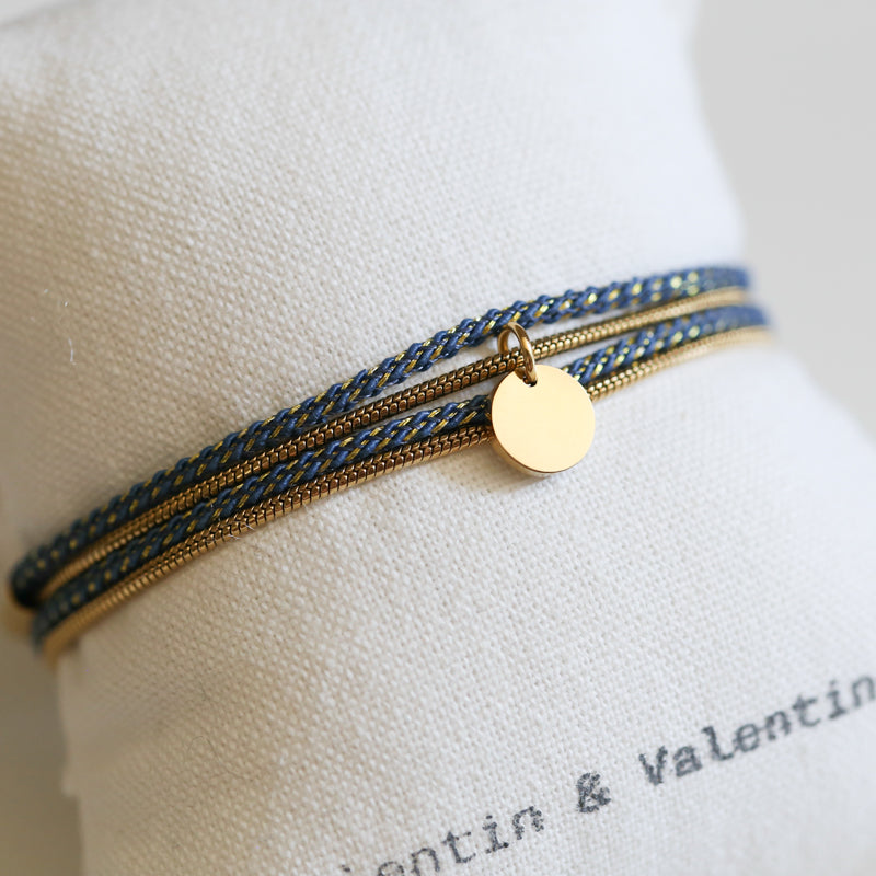 BRACELET FEMME PAILLETE   DENIM