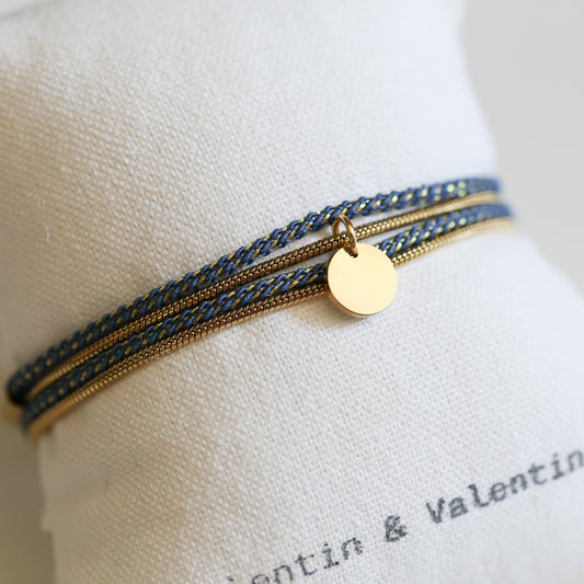 BRACELET FEMME PAILLETE   DENIM