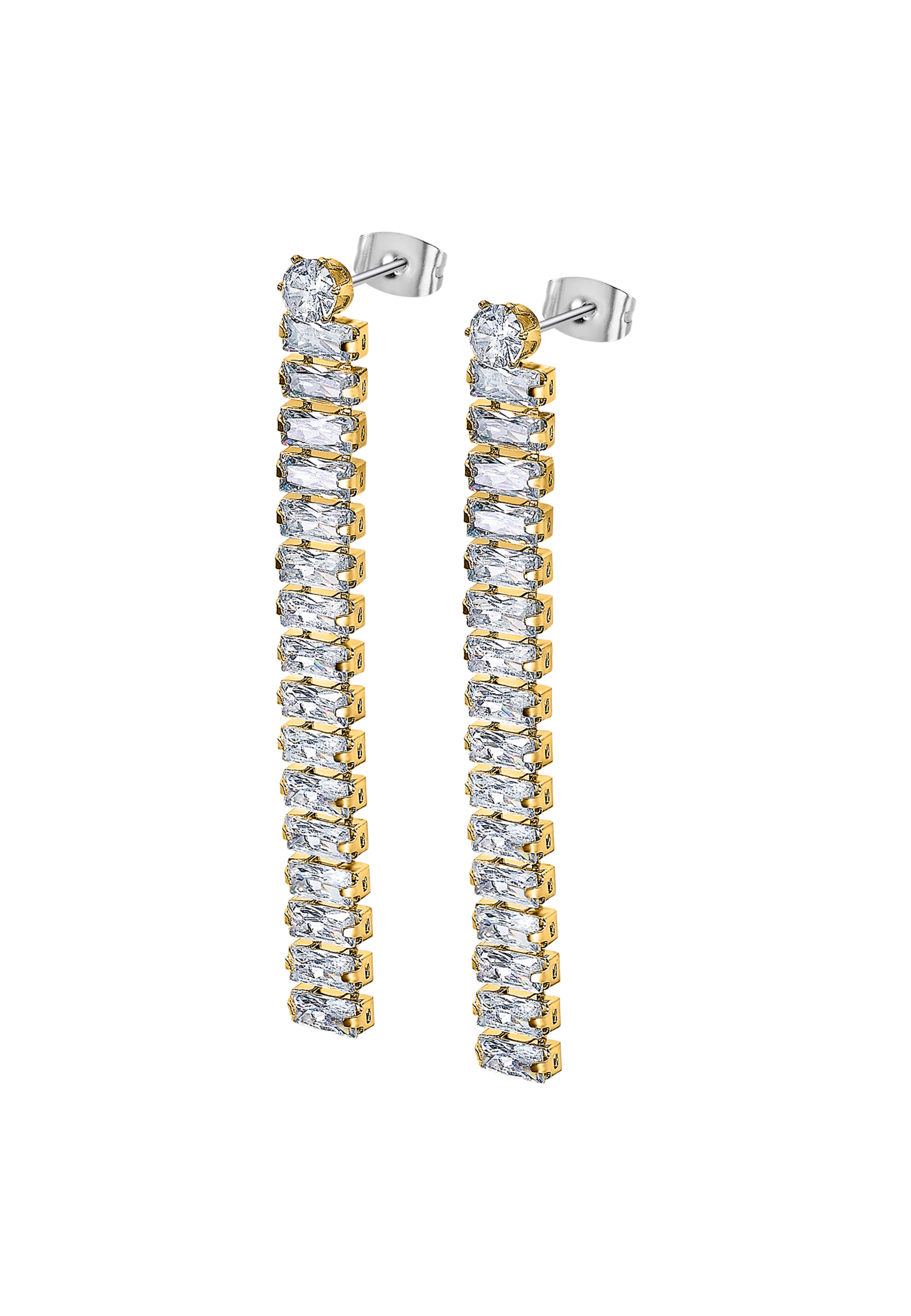 BOUCLES-DOREILLES OLD MONEY ACIER INOXYDABLE, FEMME