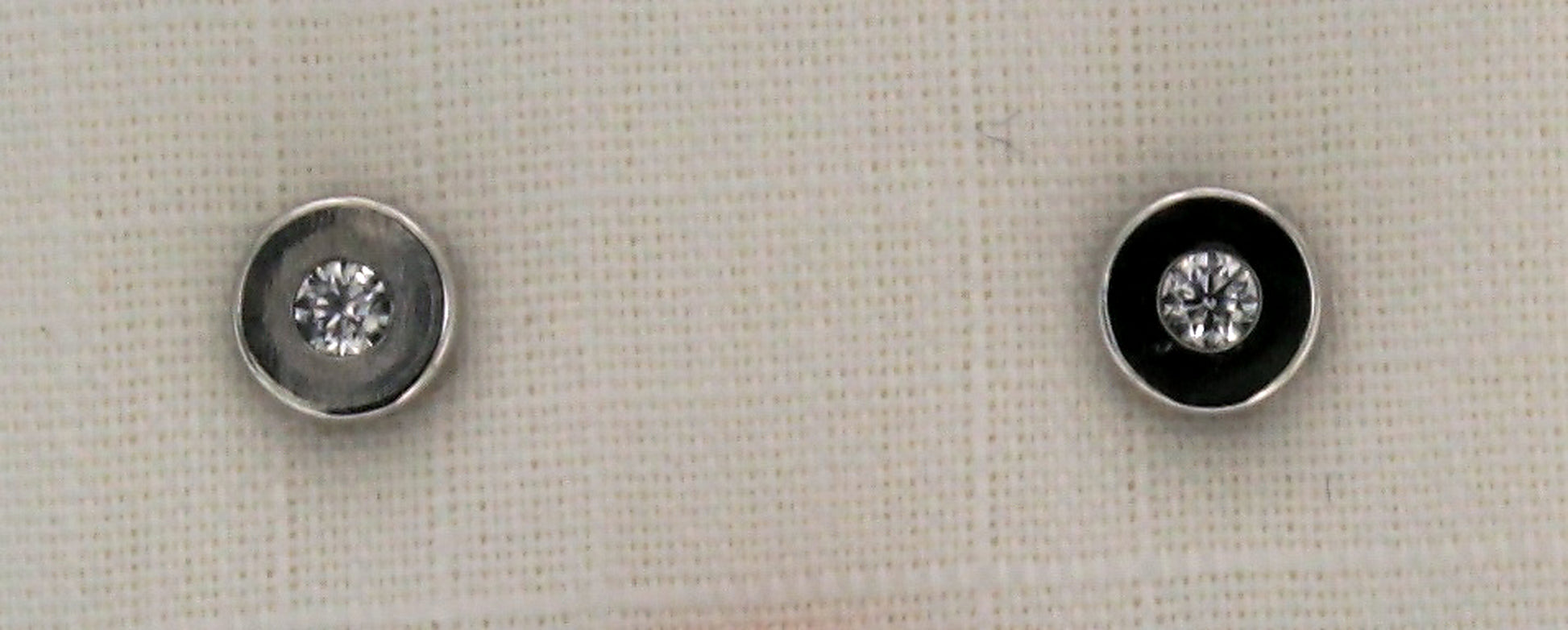 Boucles d'oreilles femme argent 925 rhodié zirkonia