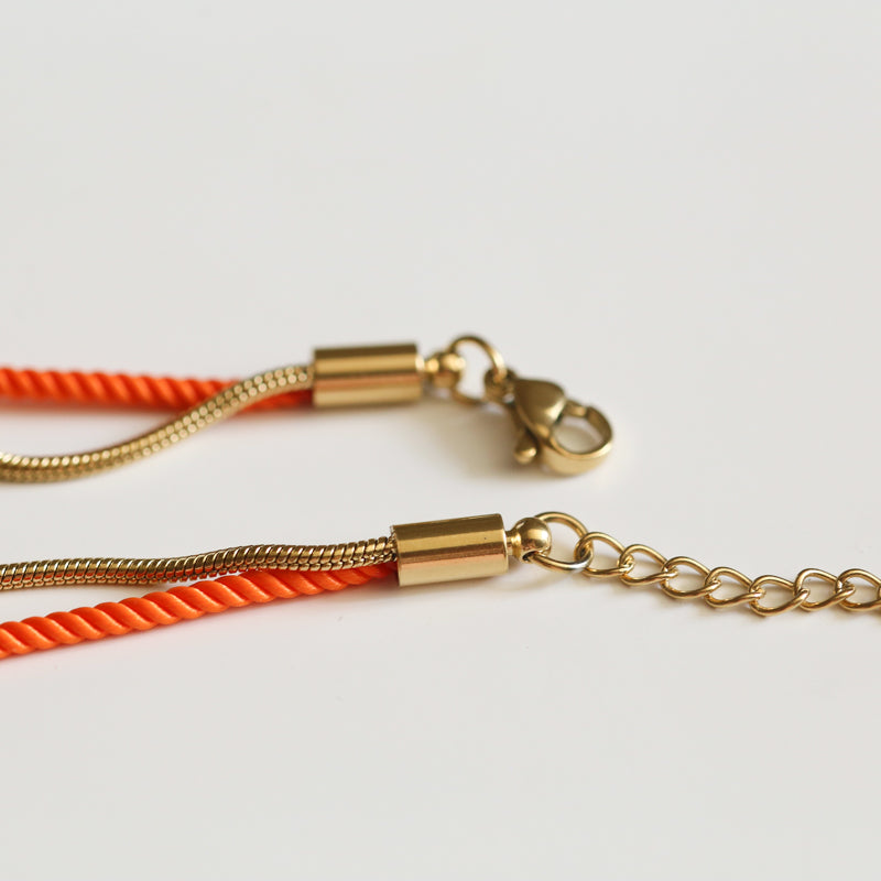 BRACELET FEMME   ORANGE
