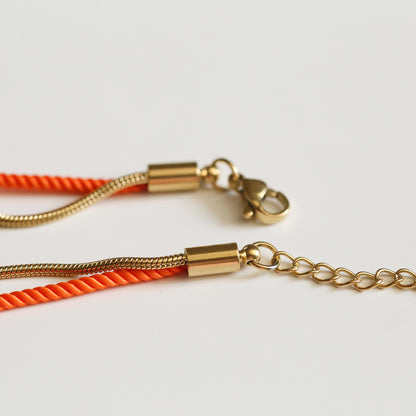 BRACELET FEMME   ORANGE