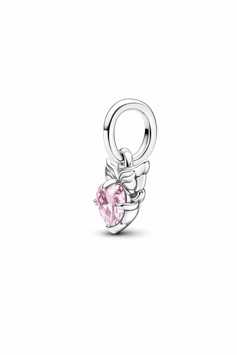 Mini pendentif cœur ailé