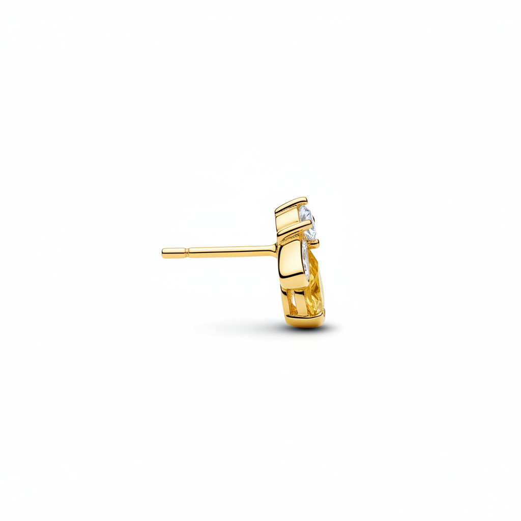 Boucles d'oreilles puces abeille