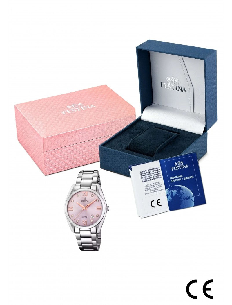 MONTRE FEMME FESTINA BOYFRIEND D AVEC CADRAN BOURGOGNE