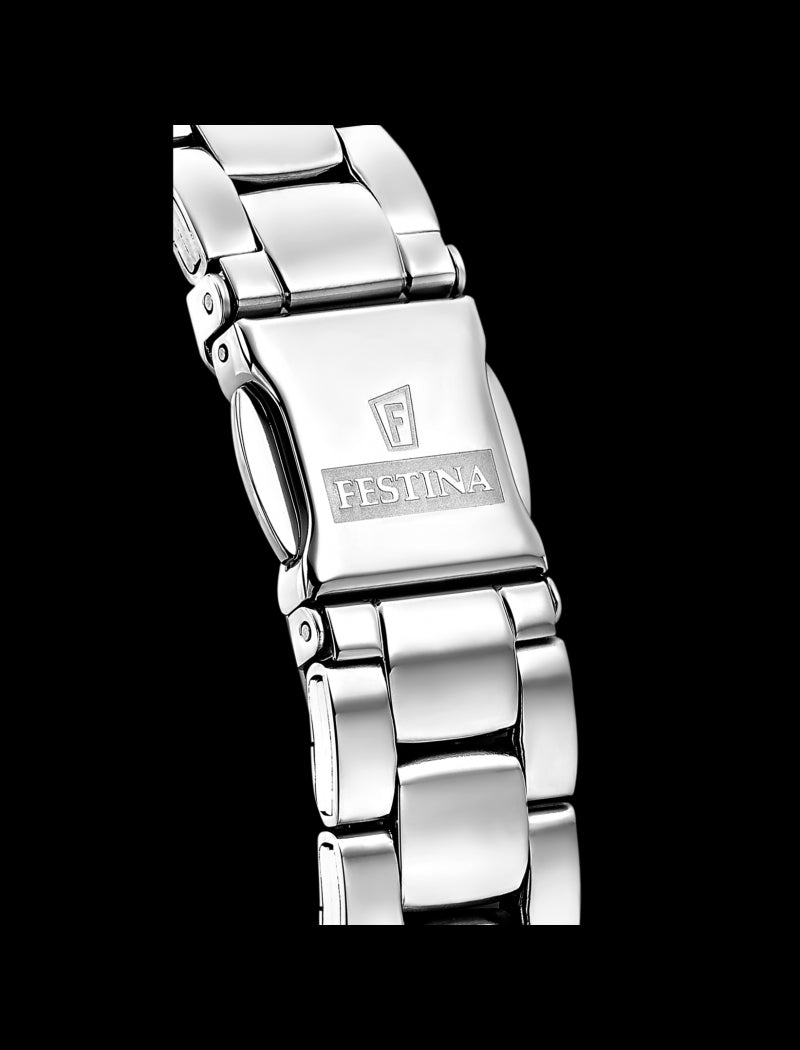 MONTRE BLEU BRACELET EN ACIER INOXYDABLE FEMME