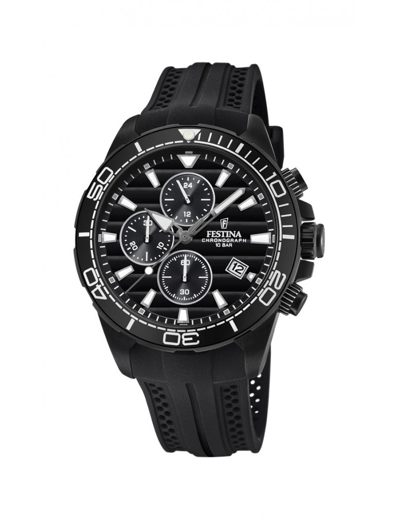 MONTRE FESTINA HOMME  AVEC CADRAN NOIR