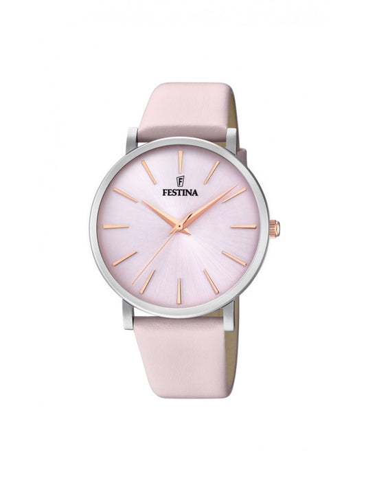 MONTRE FEMME FESTINA BOYFRIEND  AVEC CADRAN ROSE