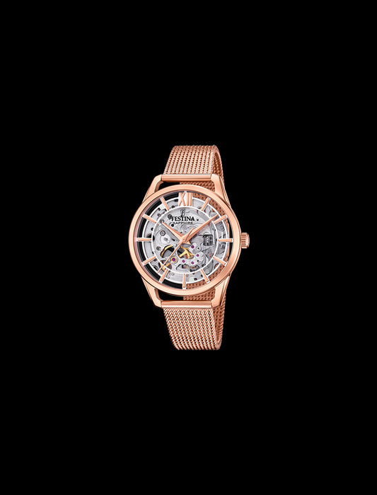 MONTRE FEMME SQUELETTE AUTOMATIQUE FESTINA