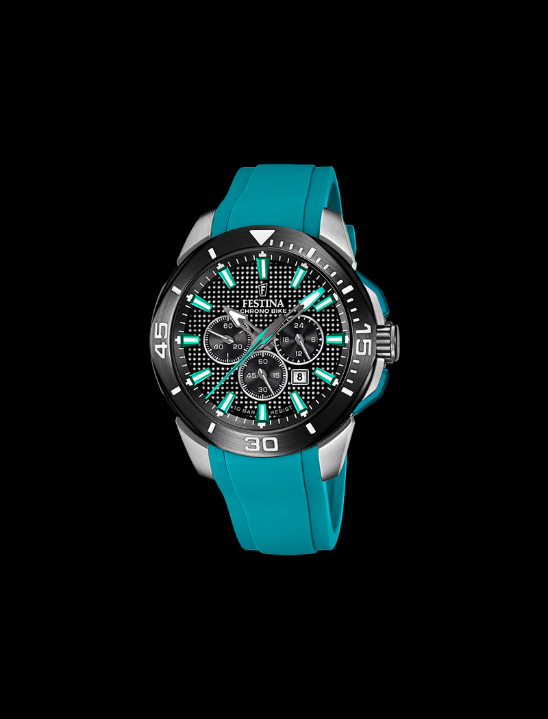 MONTRE FESTINA CHRONO BIKE HOMME  AVEC CADRAN NOIR