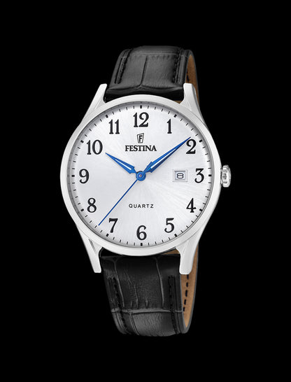 MONTRE BLANC, BRACELET CUIR, HOMME