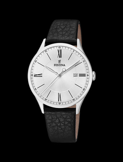 MONTRE BLANC, BRACELET CUIR, HOMME