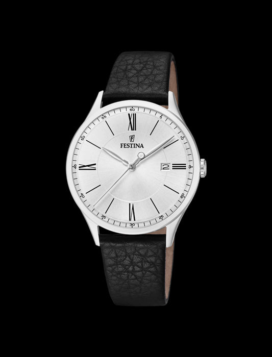 MONTRE BLANC, BRACELET CUIR, HOMME