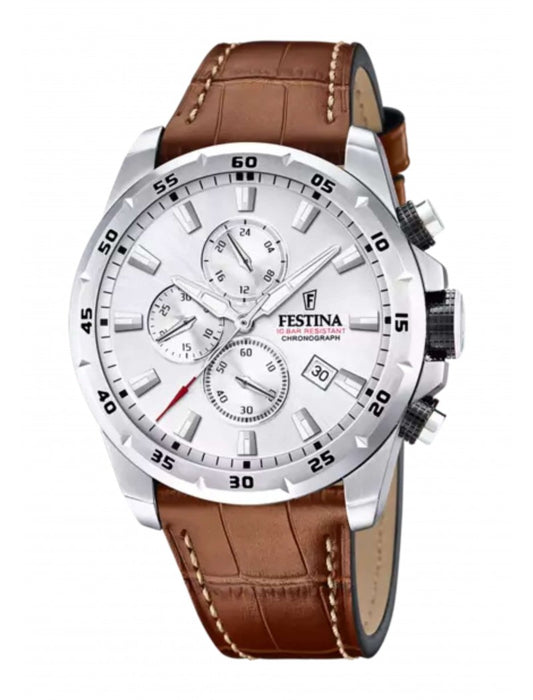 MONTRE FESTINA  ARGENT HOMME
