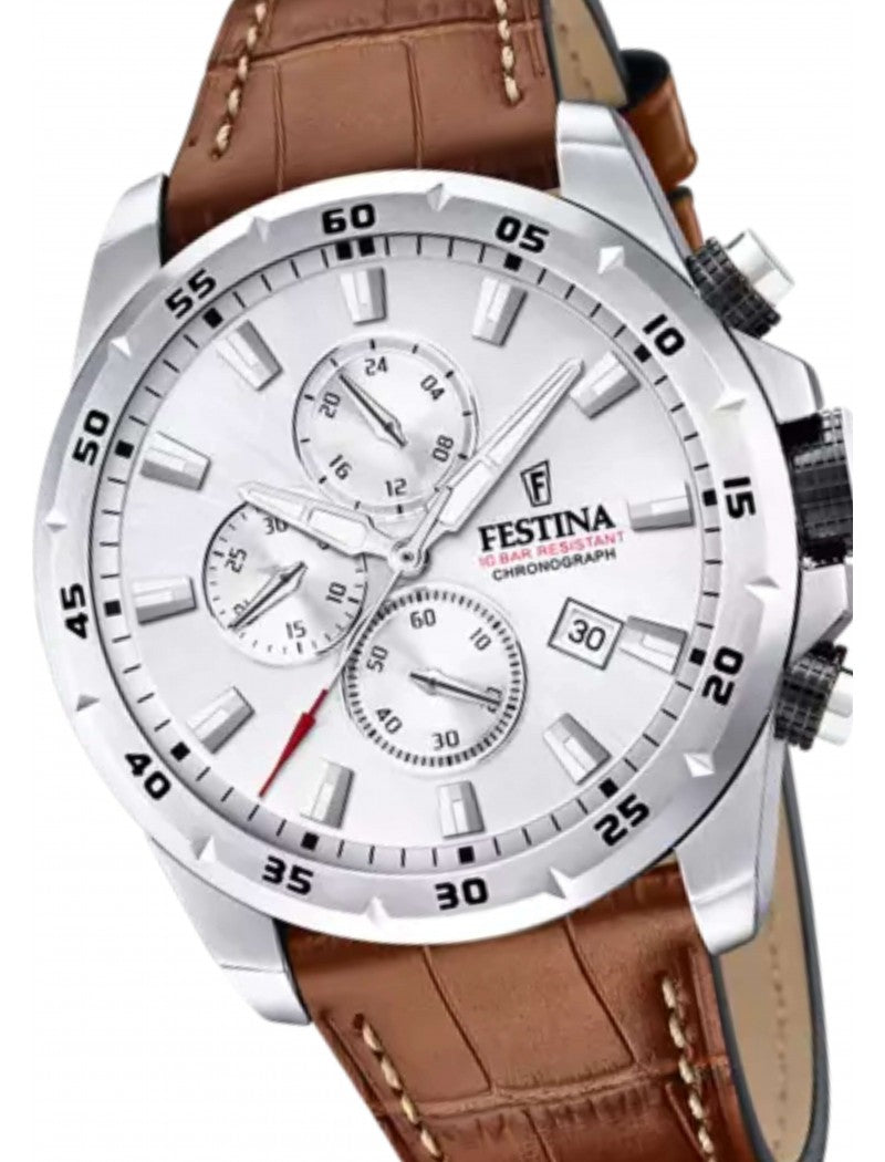 MONTRE FESTINA  ARGENT HOMME